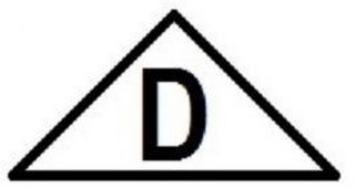 D logo