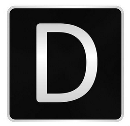 D logo