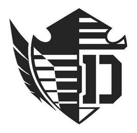 D logo