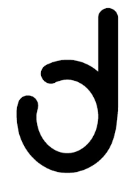 D logo