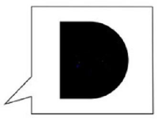 D logo