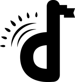 D logo