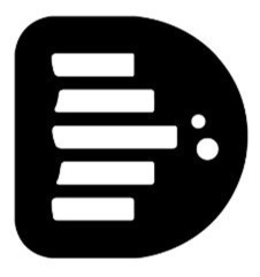 D logo