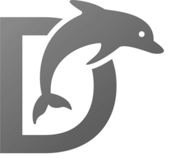 D logo