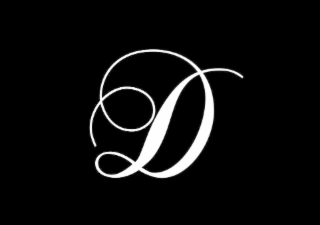 D logo