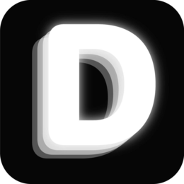 D logo