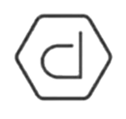 D logo