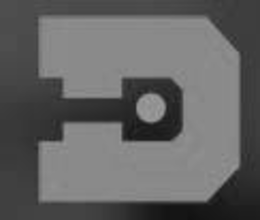 D logo