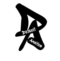 D A DETROIT AMBITION logo