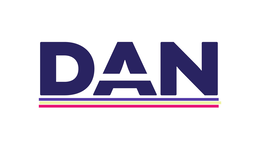 D A (WITH A DESIGN) N logo