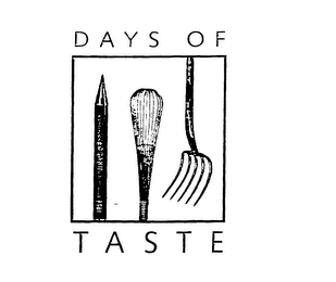 D A Y S O F T A S T E logo