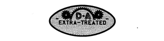 D-A"EXTRA-TREATED" logo