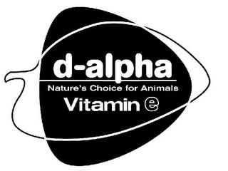 D-ALPHA NATURE'S CHOICE FOR ANIMALS VITAMIN E logo