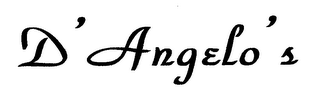 D' ANGELO' S logo