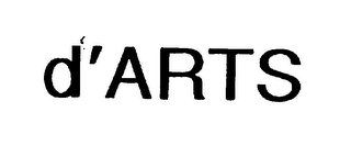 D 'ARTS logo