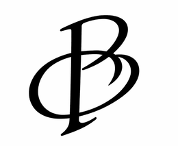D, B logo