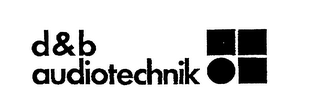 D & B AUDIOTECHNIK logo
