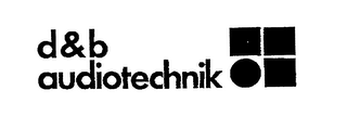 D & B AUDIOTECHNIK logo