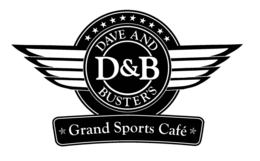 D & B DAVE AND BUSTER'S GRAND SPORTS CAFÉ logo