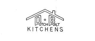 D B  DUTCH BUILT KITCHENS logo