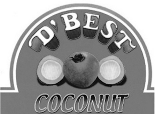 D' BEST COCONUT logo
