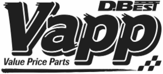 D. BEST VAPP VALUE PRICE PARTS logo