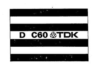 D C60 TDK logo