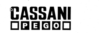 D. CASSANI PEGO logo