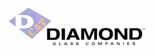 D CAT DIAMOND GLASS COMPANIES logo