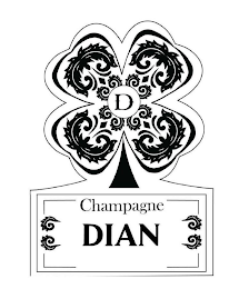 D CHAMPAGNE DIAN logo