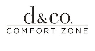 D & CO. COMFORT ZONE logo