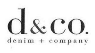 D & CO. DENIM + COMPANY logo