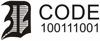 D CODE 100111001 logo