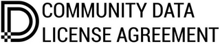 D COMMUNITY DATA LICENSE AGREEMENT logo