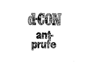 D-CON ANT-PRUFE logo