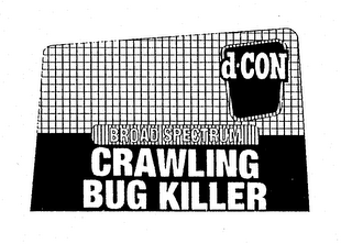 D-CON BROAD SPECTRUM CRAWLING BUG KILLER logo