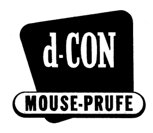 D-CON MOUSE-PRUFE logo