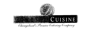 D CUISINE CHICAGOLAND'S PROMICE CATERING COMPANY logo