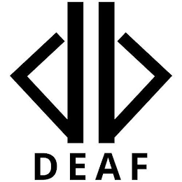 D D DEAF logo