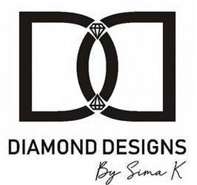 D D DIAMOND DESIGNS BY SIMA K logo