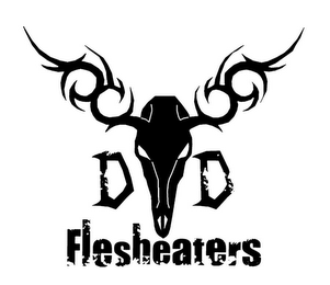 D D FLESHEATERS logo