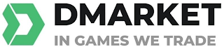 D D MARKET IN GAMES WE TRADE logo