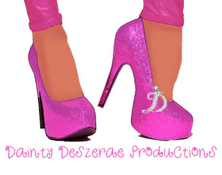 D DAINTY DESZERAE PRODUCTIONS logo