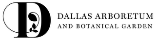 D DALLAS ARBORETUM AND BOTANICAL GARDEN logo