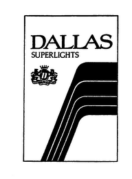 D DALLAS SUPERLIGHTS logo