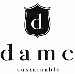 D DAME SUSTAINABLE logo