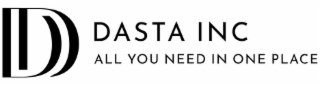 D DASTA INC ALL YOU NEED IN ONE PLACE logo