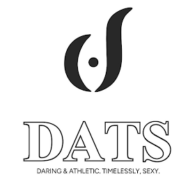 D DATS DARING & ATHLETIC. TIMELESS, SEXY. logo