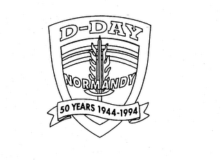 D-DAY NORMANDY 50 YEARS 1944-1994