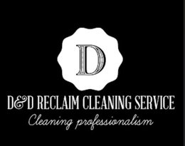 D D&D RECLAIM CLEANING SERVICE CLEANING PROFESSIONALISM logo